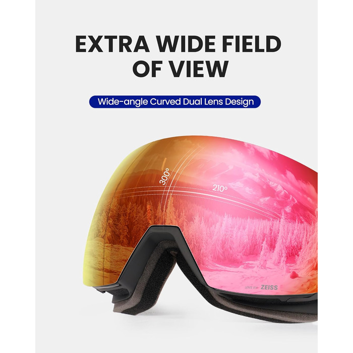 Окуляри OutdoorMaster Ultra від ZEISS, OTG, антифог, магнітні лінзи