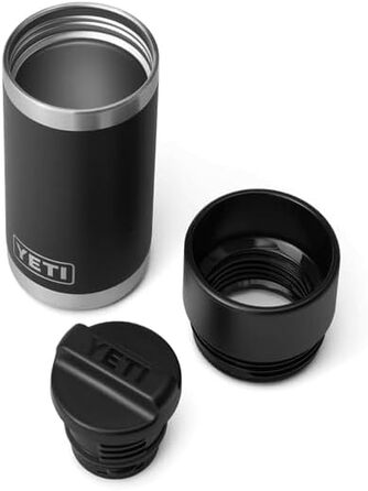 Термос-пляшка YETI Rambler з кришкою Hotshot, чорна, 354 мл