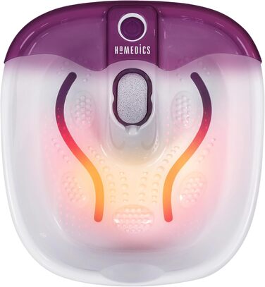 Ванна для ніг HoMedics FB-55-EU з пемзою для масажу, тепла, педикюру