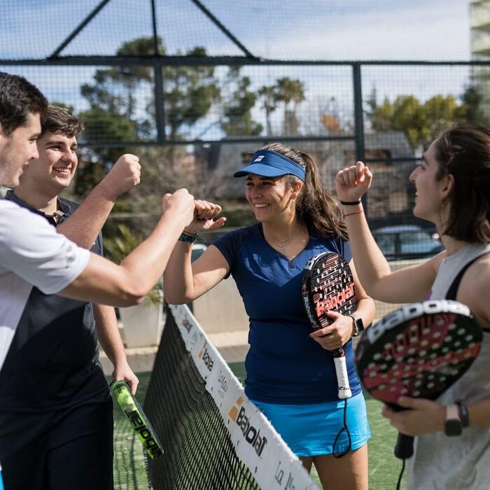 Ракетка Babolat Padel One size жовтий - чорний - білий - зелений