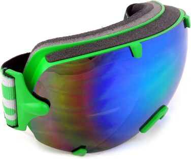 Окуляри NAVIGATOR PI Ski Goggles, унісекс, різні кольори (Зелений)