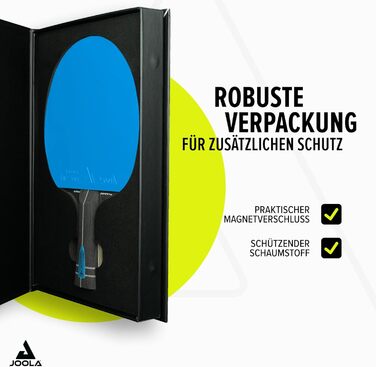 JOOLA професійна ракетка для настільного тенісу Infinity ITTF, карбонова, 7-шарова, для досвідчених гравців