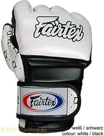 Спаринги Fairtex MMA (FGV17) білий/чорний, XL