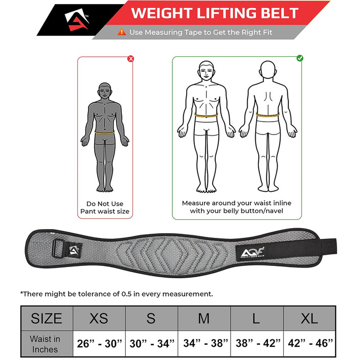 Пояс для важкої атлетики AQF 15.2c широкий неопреновий вигнутий пояс підтримки спини, пояс для підтримки попереку, пояс для силових тренувань, тренувальний пояс, пояс для бодібілдингу чоловічий daen (XS, сірий)