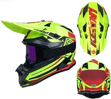 Мотокросовий шолом Fullface для BMX, MTB, мотоциклів, дорослий, для даунхіллу, оффроуд, ATV, 2 кольори