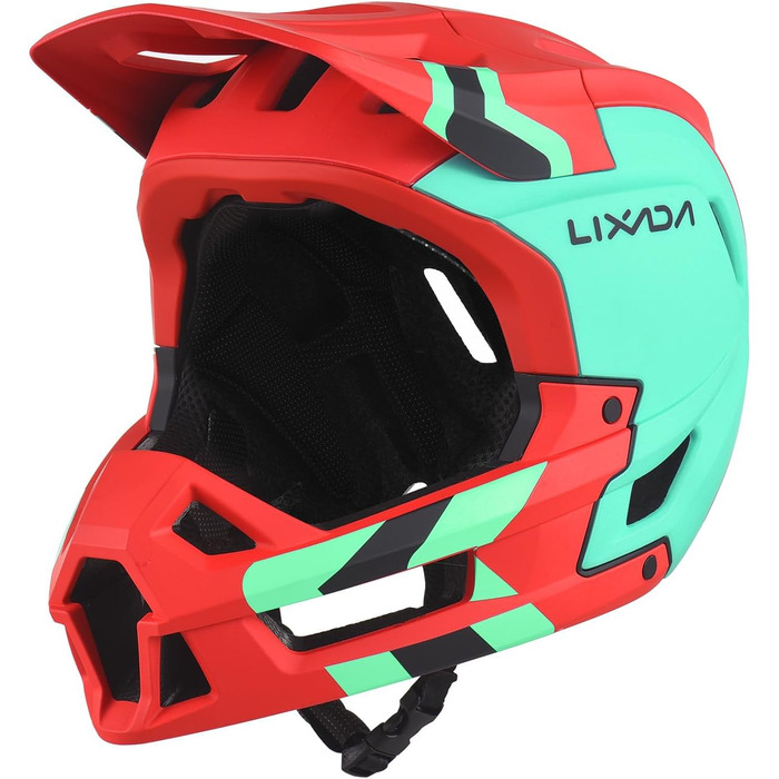 Гірський велосипед ixada MTB Hem Fu Face Hemet Ventiation ightweight Hemet 59-62см (Cyan, L)