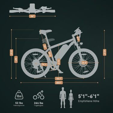 Електровелосипед ESKUTE M100 27.5