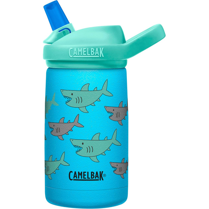 Пляшка дитяча вакуумна CAMELBAK Eddy 350 мл (Shark School)