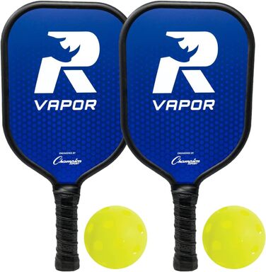 Ракетка для піклболу Champion Sports Rhino, дерево/алюміній/скловолокно/графіт, для приміщень і вулиці, різні стилі
