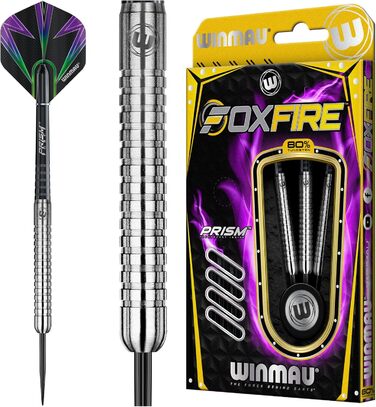 Набір дротиків Winmau Foxfire Profi з вольфрамовим наконечником, польотами та валами