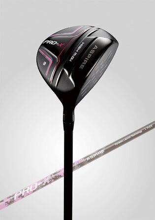 Набір для гольфу Aspire Pro-x RH Titan Driver, Woods, Hybrids, Irons, Putters