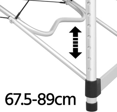 Масажний стіл Yaheetech Масажне ліжко Розкладний терапевтичний стіл Масажний стіл 3 зони Ергономічна масажна лава з підголівником і підлокітниками, шириною 70 см, (213 x 82 см, бордовий)