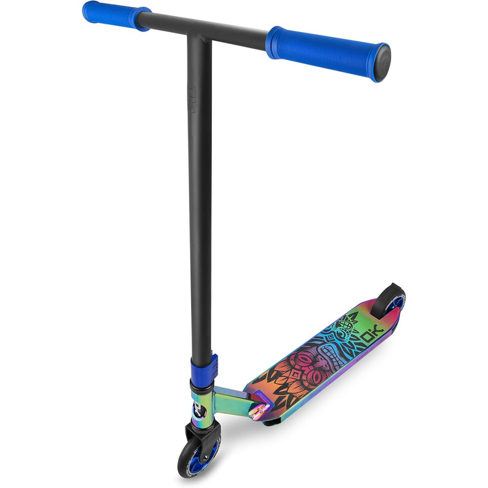 Трюковий самокат SOKE PRO Street Neo Chrome Kick Scooter з кульковим підшипником ABEC 9 Самокат Скутер для дорослих та дітей SOKE