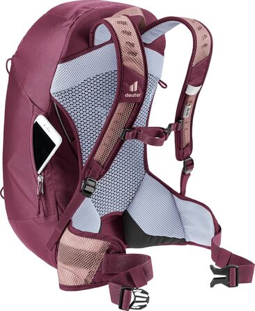 Жіночий туристичний рюкзак Deuter AC Lite 21 SL Ashrose-cassis