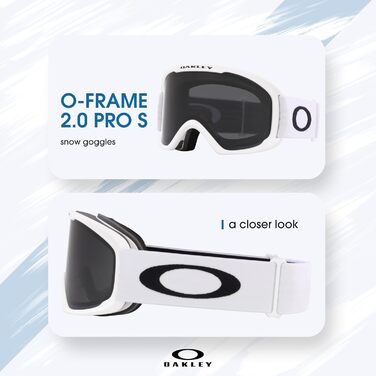 Окуляри Oakley O-Frame 2.0 PRO iWear (матовий білий/темно-сірий, S)