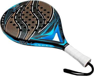 Ракетка SideSpin AW6GOLD Padel, Full Carbon, Контроль, Унісекс, Золото