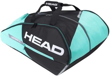 Тенісна сумка HEAD Tour Team Padel Monstercombi One size чорна/м'ята