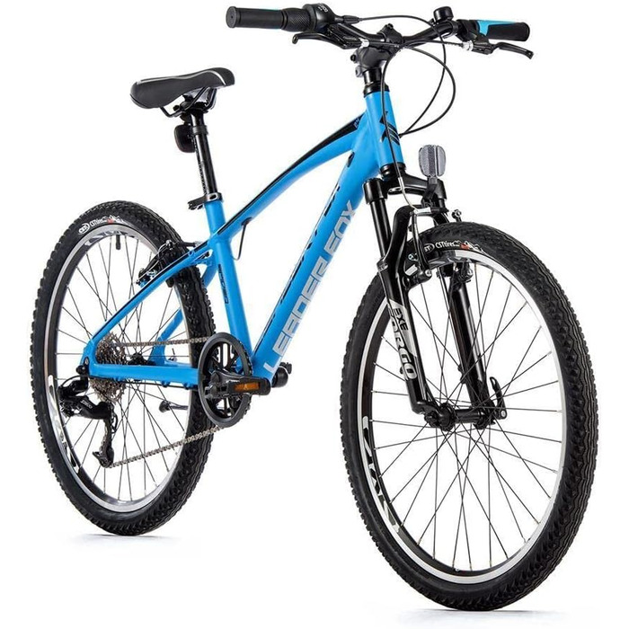 Дюймовий велосипед MTB лідер Fox Spider Boy 8 швидкісних S-Ride Blue Matt, 24-