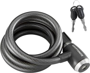 Велозамок тросовий Kryptonite Kryptoflex 1518, 180 см, чорний