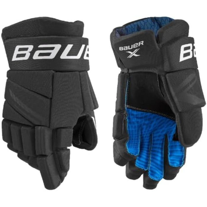 Рукавички для хокею Bauer S21 X Intermediate NAVY12