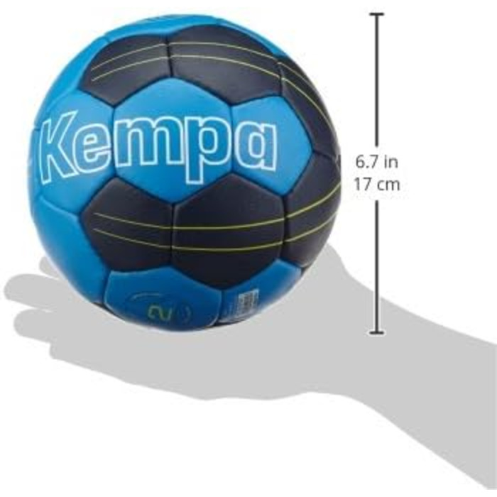 М'яч гандбольний Kempa Match-X Omni, синій, р. 2