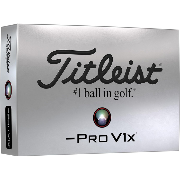 М'ячі Titleist Pro V для гольфу - ліва панель приладів