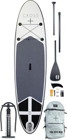 Надувна SUP-дошка GUL Cross 10'7 для веслування стоячи, універсальна, стійка та легка у використанні, комплект для дорослих