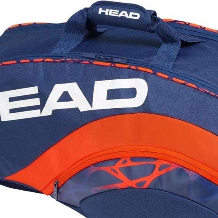 Спортивні сумки HEAD Radical 9R Supercombi Classic, темно-сині, 7-9 ракеток для тенісу 7-9 Ракетки для тенісу темно-сині