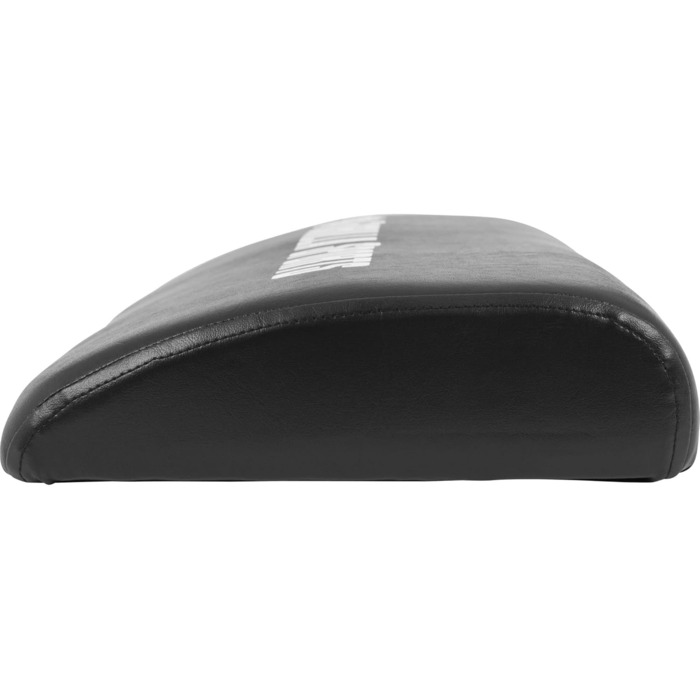 GORILLA SPORTS® Мат для преса 38x27,5x7 см, екошкіра, чорний — абмат, підкладка для скручувань, тренажер для пресу