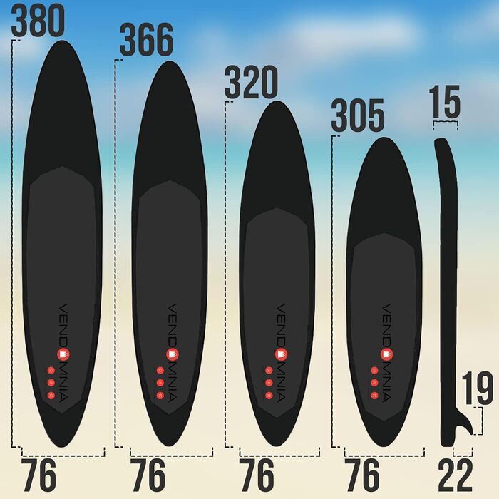 Набір SUP Board - надувний, насос, сумка для перенесення, товщина 15см, навантаження 130 кг, 3 шари ПВХ, 7 кольорів, 4 розміри 305см 320см 366см 380см - Дошка для веслування стоячи, дошка для серфінгу, дошка для веслування 320 см Модель 7