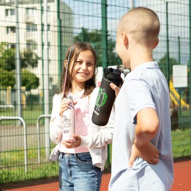 Пляшка для води MOMO WAY Super Mama Tritan Пляшка для води з контейнером для фруктів Багаторазовий подарунок Mother без BPA Закриття в 1 клік Super Mama Super Mama (1000 мл, Rick&Morty 1000 мл)