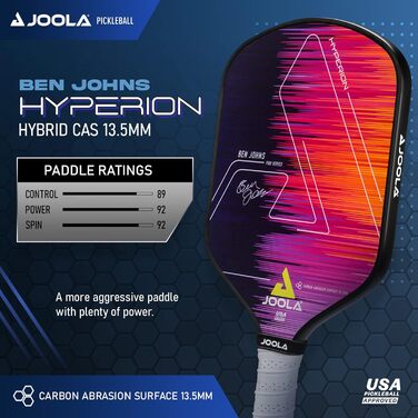 Ракетка для піклболу JOOLA Hyperion Pro турнірна 13,5 мм