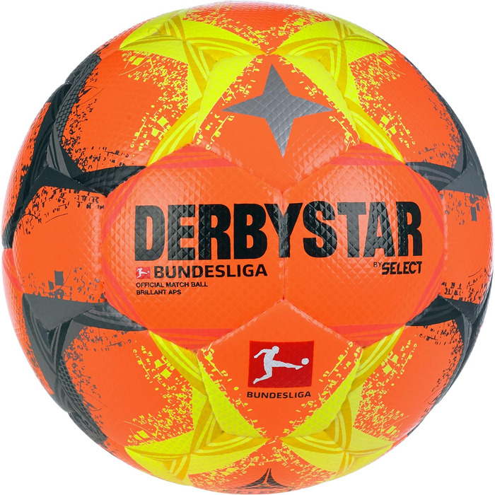 Футбольний м'яч Derbystar Bundesliga Brillant APS High Visible, офіційний, висока видимість