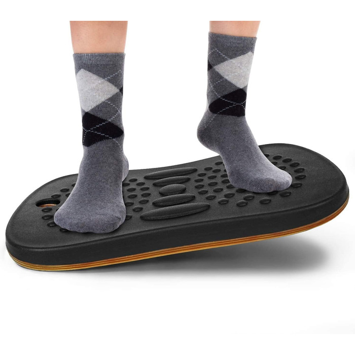 Для стоячого столу з комфортним килимком Design Foam Pad. Wobble Board/Wobble Board Стоячий стіл для дому, тренажерного залу, офісних аксесуарів, 4All Wobble Balance Board