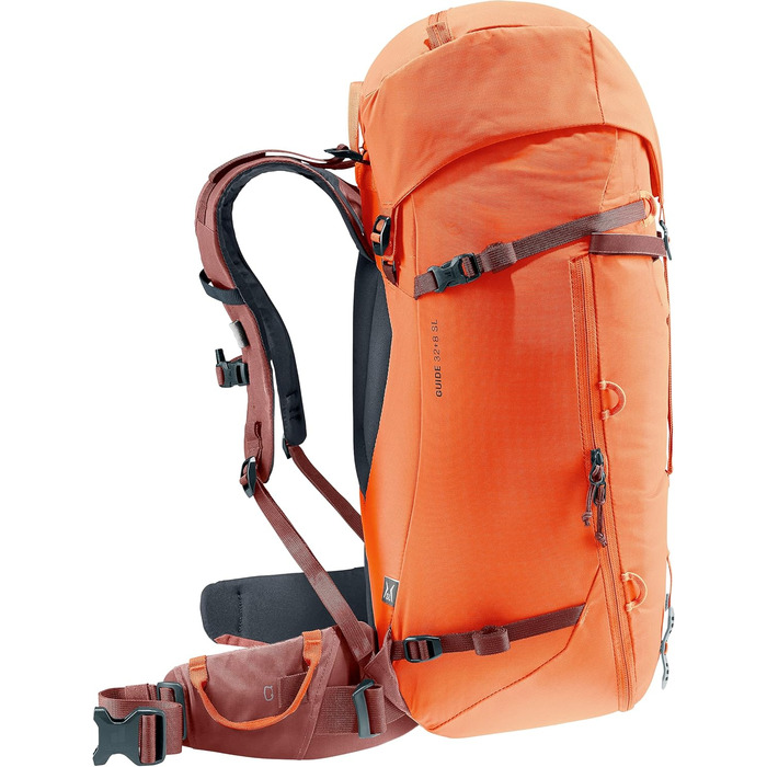 Жіночий альпіністський рюкзак Deuter Guide 32+8 SL, папайя-червоний, 40 л
