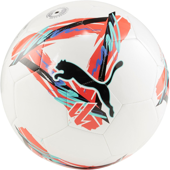 Футбольний м'яч PUMA Orbita La Liga 1, розмір 5, білий, мультиколор, для дорослих