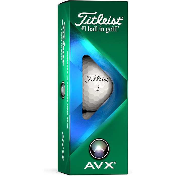 М'яч для гольфу Titleist AVX - преміум продуктивність і м'якість