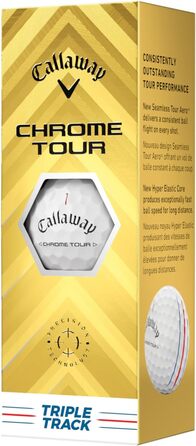 М'ячі Callaway Chrome Tour для гольфу