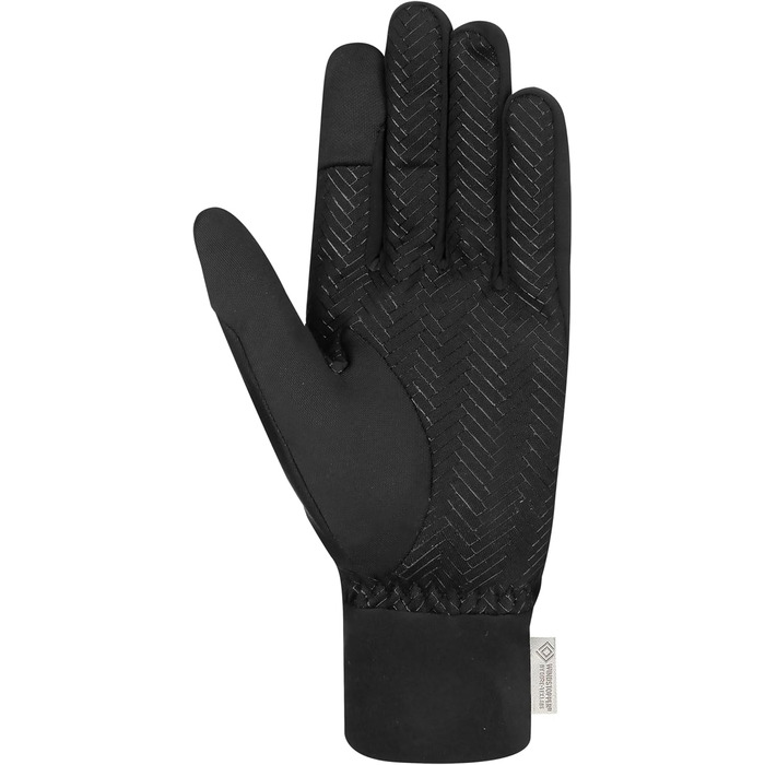 Рукавички Reusch Karayel Windstopper Touch-tec (10, чорний-сріблястий)