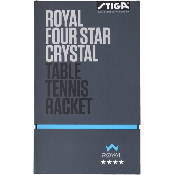 Ракетка STIGA Royal Crystal - гума ITTF Star 4, губка 2,0 мм