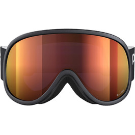 Унісекс Retina Mid Ski Goggles One size урановий чорний/частково сонячно-помаранчевий