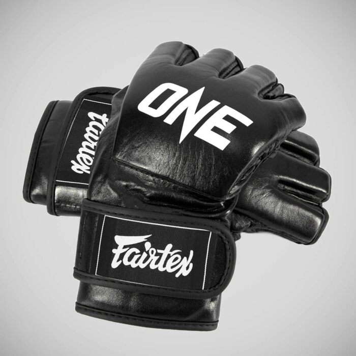 Рукавички для ММА Fairtex FGV12 X One Championship, чорні, XL