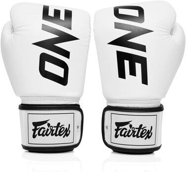 Рукавички Fairtex BGV1 ONE Муай Тай 16 унцій Білі