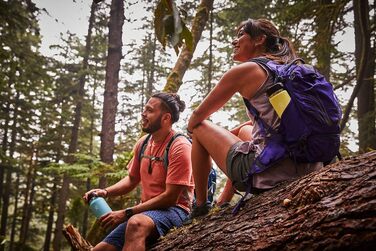 Термобутилка HYDRO FLASK 946 мл з нержавіючої сталі, вакуумна, спортивна, з герметичною кришкою Flex Cap, широким горлом, для води, ананасова, підходить для посудомийки