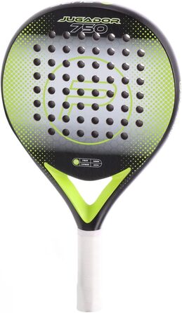 Ракетка LUXTRI Padel Jugador для початківців 360г Fiberglass/Eva (Jugador 750 біло-жовта)