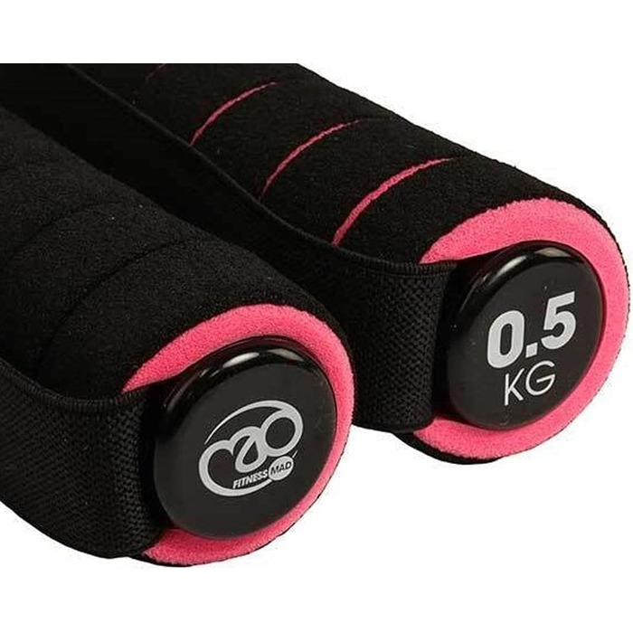 Гантелі Fitness Mad Pro 0.75 кг фіолетові для фітнесу