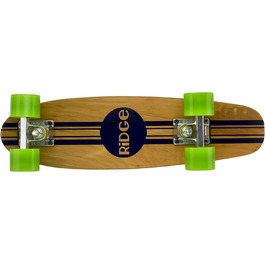 Міні-круїзер Ridge Retro Skateboard, зелений, 22 дюйми, WPB-22