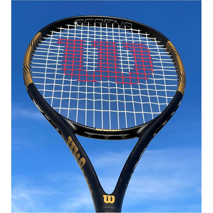 Ракетка для дорослих Wilson Serena Elite 103, чорна/золота ручка 1 (4 1/8')