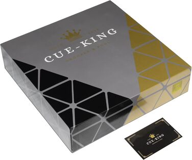 Більярдні кулі Cue-King Black Edition AA 5,4 см з Pro Dotted Cue Ball