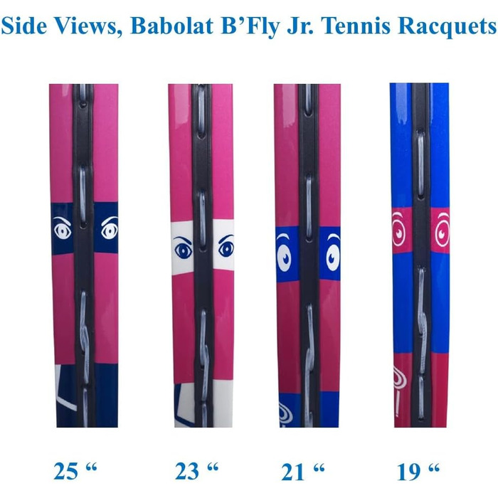 Ракетка Babolat B'Fly Junior 19 (різні розміри)